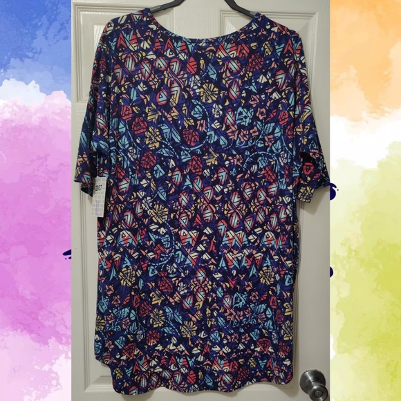 💙LuLaRoe Irma High-Low Long Tunic Top - Picture 3 of 8